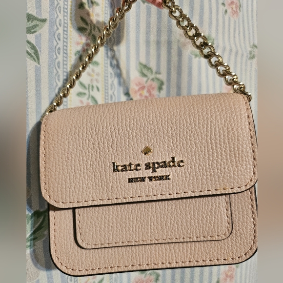 Kate Spade Remi Pink Micro Key Chain Fob EUC Rare - Picture 9 of 9